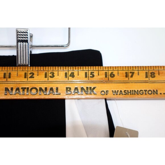 Belle Sky Wide Leg Pants Baggy Black  Stripe Modern Minimalist Statement - Picture 10 of 10